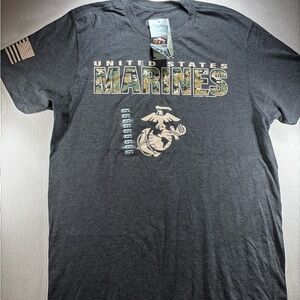 United States Marines Gray T-Shirt